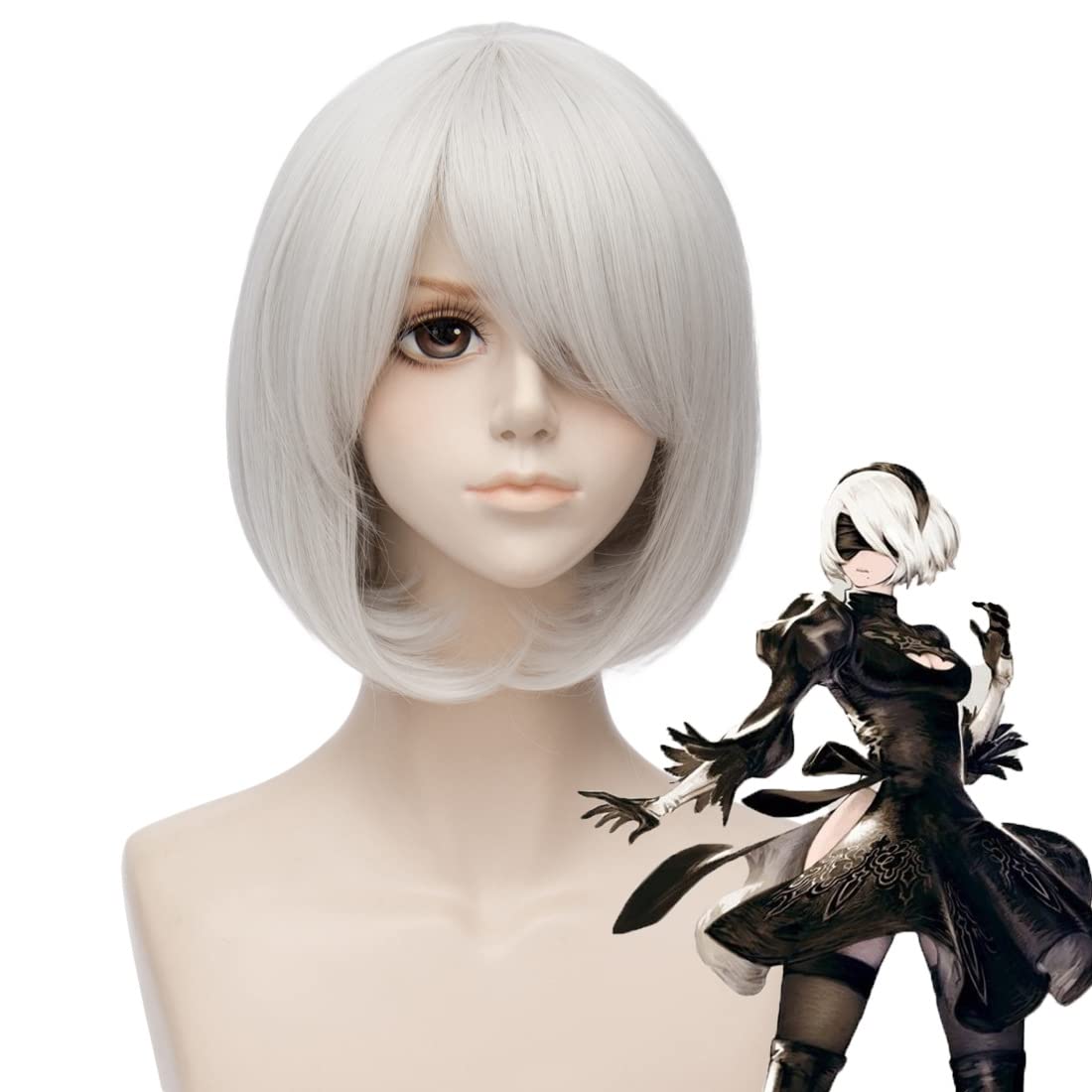 Men'S Accessories Types - Short Sliver Cosplay Wigs for Men