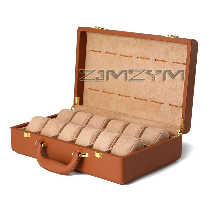 12 Slots Watch Box Mens Watche - Travel Organizer Men review and price