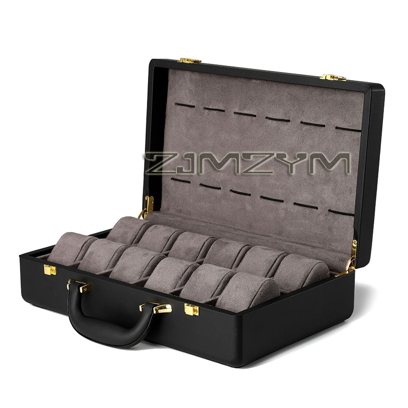 12 Slots Watch Box Mens Watche - Travel Organizer Men review and price